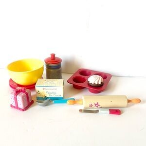 American Girl baking cooking kitchen accessories